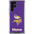 NFL Minnesota Vikings Distressed Galaxy S24 Ultra Clear Case