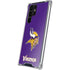 NFL Minnesota Vikings Distressed Galaxy S24 Ultra Clear Case