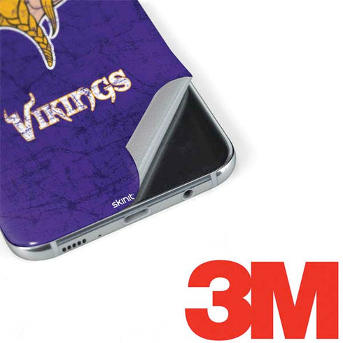 NFL Minnesota Vikings Distressed Galaxy S8 Skin