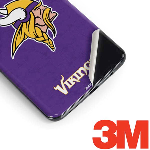 NFL Minnesota Vikings Distressed Galaxy S9 Plus Skin