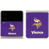 NFL Minnesota Vikings Distressed Galaxy Z Flip3 5G Skin