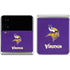 NFL Minnesota Vikings Distressed Galaxy Z Flip4 5G Skin