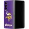 NFL Minnesota Vikings Distressed Galaxy Z Fold4 5G Skin
