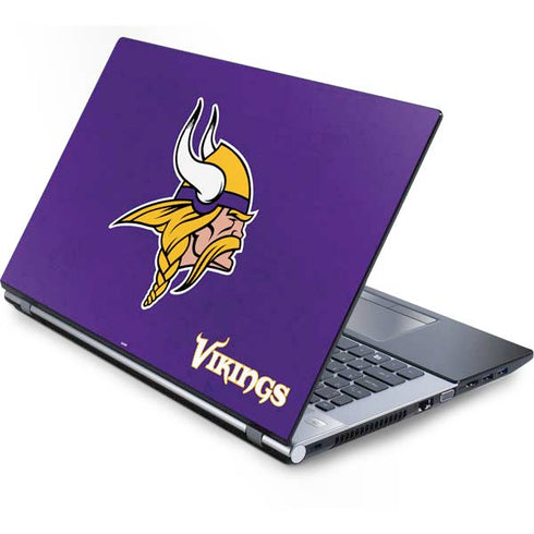 NFL Minnesota Vikings Distressed Generic Laptop Skin