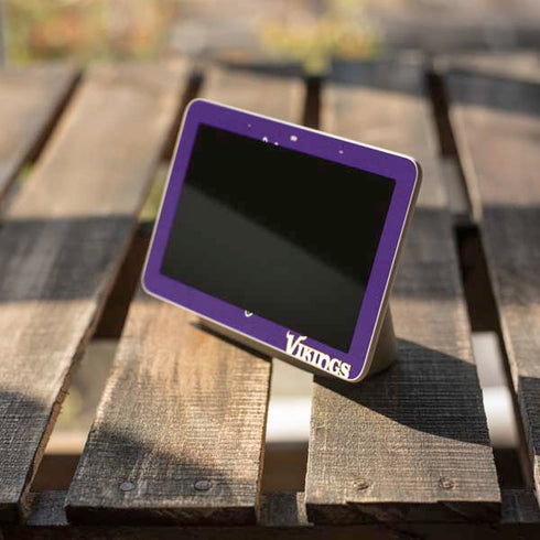 NFL Minnesota Vikings Distressed Google Home Hub Skin