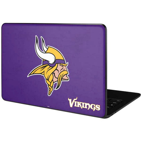 NFL Minnesota Vikings Distressed Google Pixelbook Go Skin