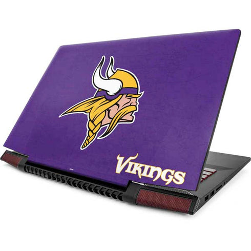 NFL Minnesota Vikings Distressed Lenovo IdeaPad Skin