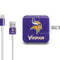 NFL Minnesota Vikings Distressed iPad Charger (10W USB) Skin