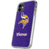 NFL Minnesota Vikings Distressed iPhone 11 Clear Case