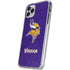NFL Minnesota Vikings Distressed iPhone 11 Pro Clear Case