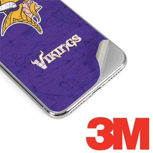 NFL Minnesota Vikings Distressed iPhone 11 Pro Max Skin
