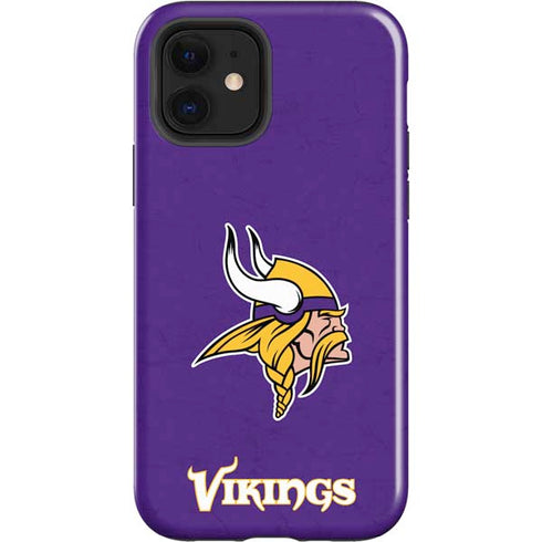 NFL Minnesota Vikings Distressed iPhone 12 Impact Case