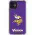 NFL Minnesota Vikings Distressed iPhone 12 Mini Clear Case