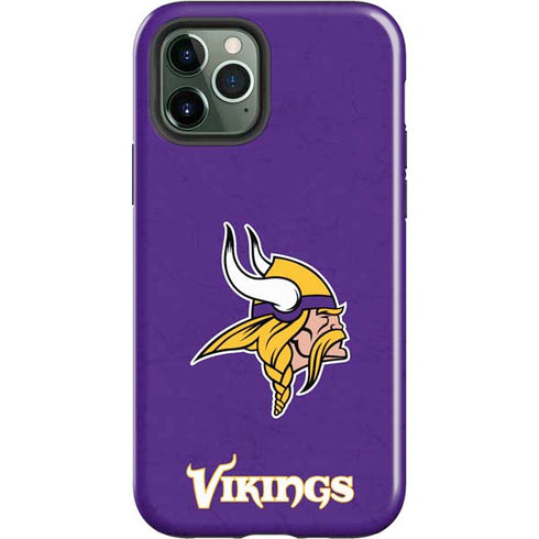 NFL Minnesota Vikings Distressed iPhone 12 Pro Impact Case