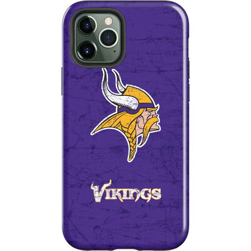 NFL Minnesota Vikings Distressed iPhone 12 Pro Max Impact Case