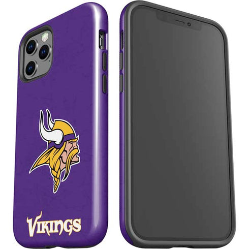 NFL Minnesota Vikings Distressed iPhone 12 Pro Max Impact Case