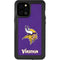 NFL Minnesota Vikings Distressed iPhone 12 Pro Max Waterproof Case