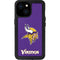NFL Minnesota Vikings Distressed iPhone 13 Mini Waterproof Case