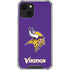 NFL Minnesota Vikings Distressed iPhone 15 Plus Clear Case