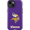 NFL Minnesota Vikings Distressed iPhone 15 Plus Impact Case
