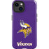 NFL Minnesota Vikings Distressed iPhone 15 Plus Impact Case
