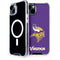 NFL Minnesota Vikings Distressed iPhone 15 Plus MagSafe Case