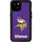 NFL Minnesota Vikings Distressed iPhone 15 Plus Waterproof Case