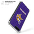 NFL Minnesota Vikings Distressed iPhone 7/8 Plus Clear Case