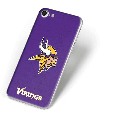 NFL Minnesota Vikings Distressed iPhone 7 Skin