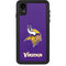 NFL Minnesota Vikings Distressed iPhone XR Waterproof Case
