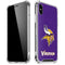 NFL Minnesota Vikings Distressed iPhone XS Max Clear Case