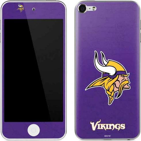 NFL Minnesota Vikings Distressed Apple iPod Skin