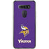 NFL Minnesota Vikings Distressed LG K51/Q51 Clear Case