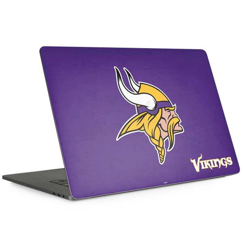 NFL Minnesota Vikings Distressed Apple MacBook Pro 15-inch Skin