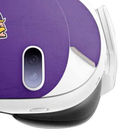 NFL Minnesota Vikings Distressed Meta Quest 3 Skin