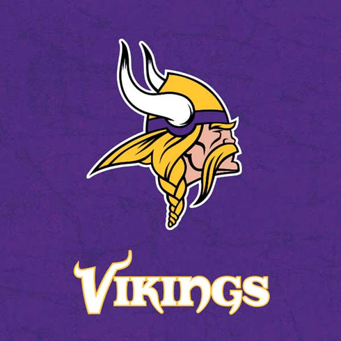 NFL Minnesota Vikings Distressed Moto E5 Play Skin