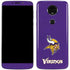 NFL Minnesota Vikings Distressed Moto E5 Plus Skin