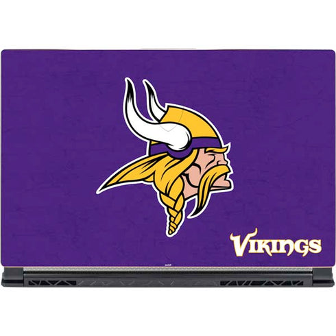 NFL Minnesota Vikings Distressed MSI GS65 Stealth Laptop Skin