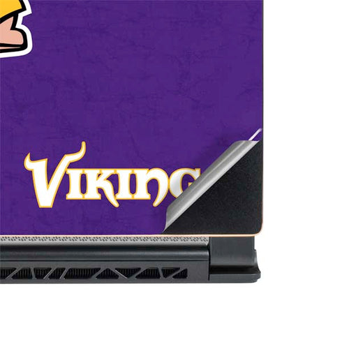 NFL Minnesota Vikings Distressed MSI GS65 Stealth Laptop Skin