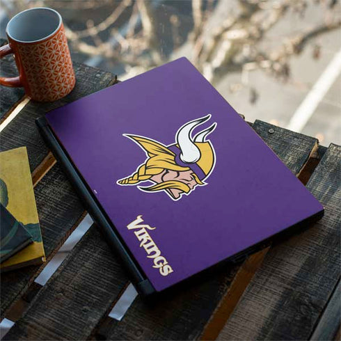 NFL Minnesota Vikings Distressed MSI GS65 Stealth Laptop Skin