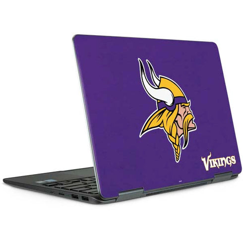 NFL Minnesota Vikings Distressed Notebook 9 Pro 13in (2017) Skin
