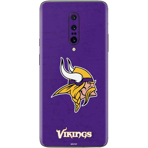 NFL Minnesota Vikings Distressed OnePlus 7 Pro Skin