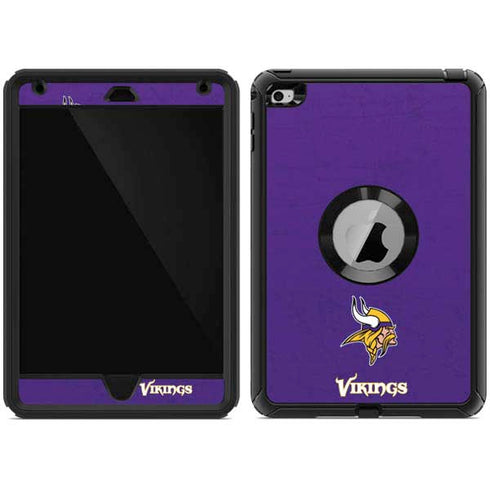 NFL Minnesota Vikings Distressed Otterbox Defender iPad Skin