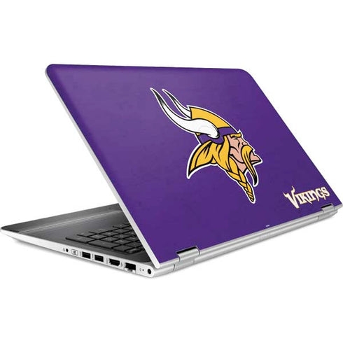 NFL Minnesota Vikings Distressed HP Pavilion Skin