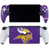 NFL Minnesota Vikings Distressed PlayStation Portal Remote Player Skin