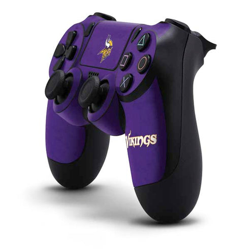NFL Minnesota Vikings Distressed PS4 Controller Skin