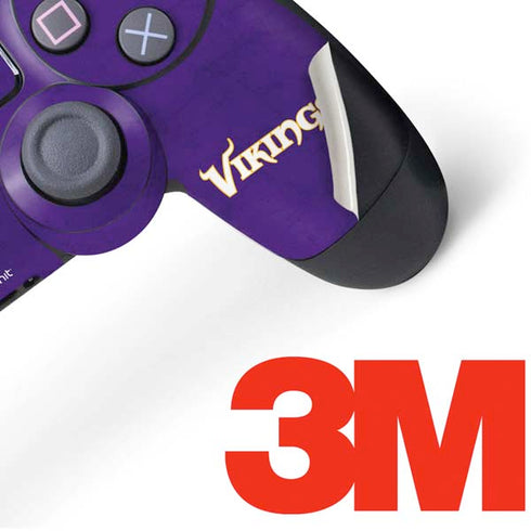 NFL Minnesota Vikings Distressed PS4 Controller Skin