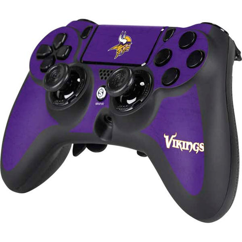 NFL Minnesota Vikings Distressed PS4/PC SCUF Impact Controller Skin