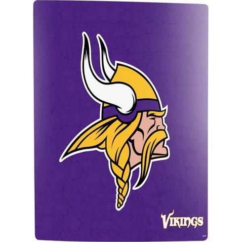 NFL Minnesota Vikings Distressed PS5 Digital Edition Bundle Skin