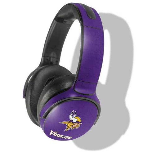 NFL Minnesota Vikings Distressed Skullcandy Venue Skin